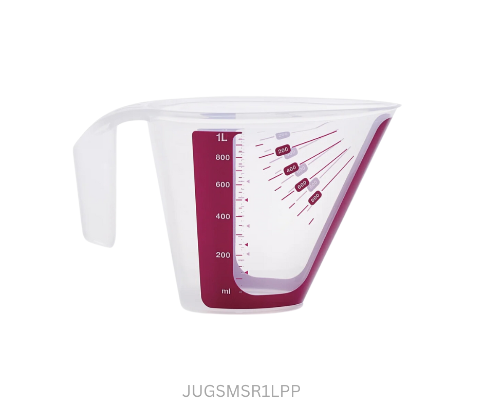 Tupperware Jug - Measuring - 1 Litre - Purple