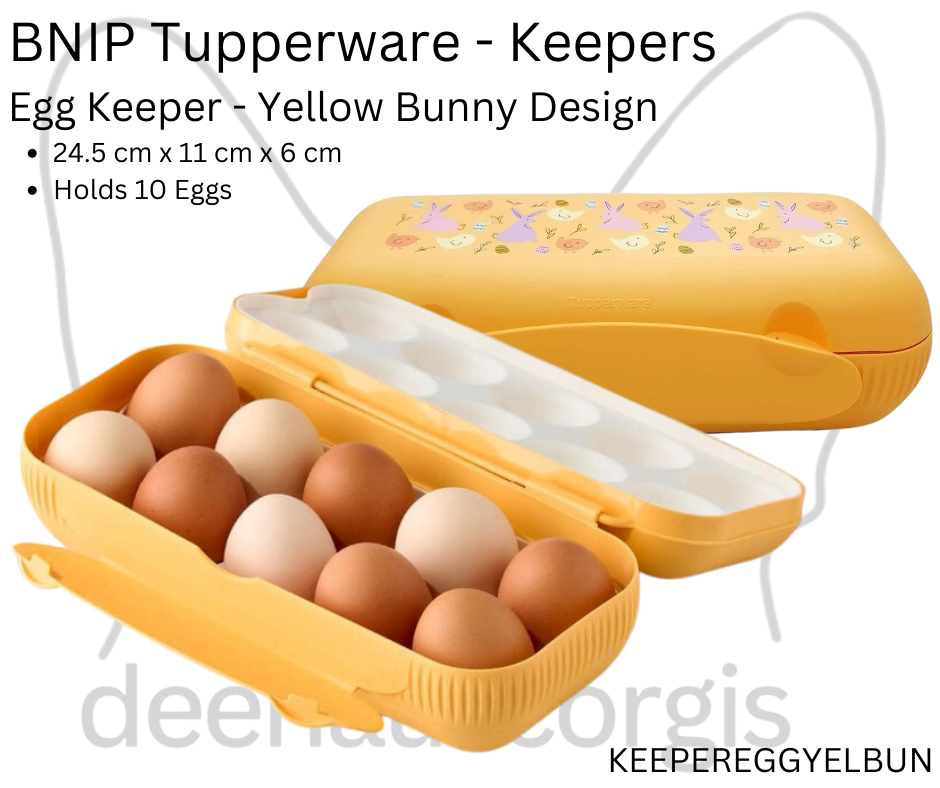 Egg Keeper - Yellow Bunny