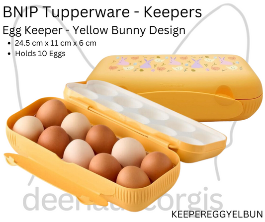 Egg Keeper - Yellow Bunny