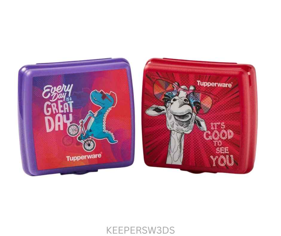 Tupperware Keeper - Sandwich 3D Set