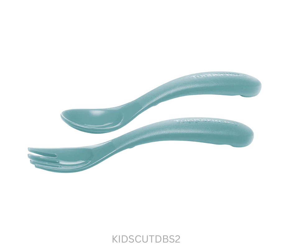 Tupperware Kids Toddler Cutlery - Dolphin Blue