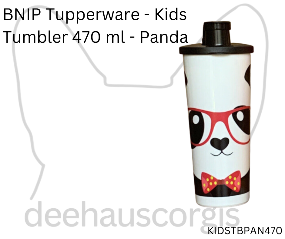 Tupperware Kids Tumbler - Panda - 470ml