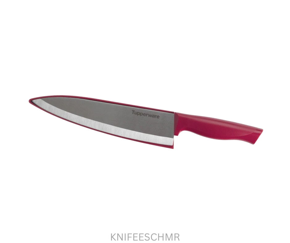 Tupperware Knife Essential Series - Chef - Maroon