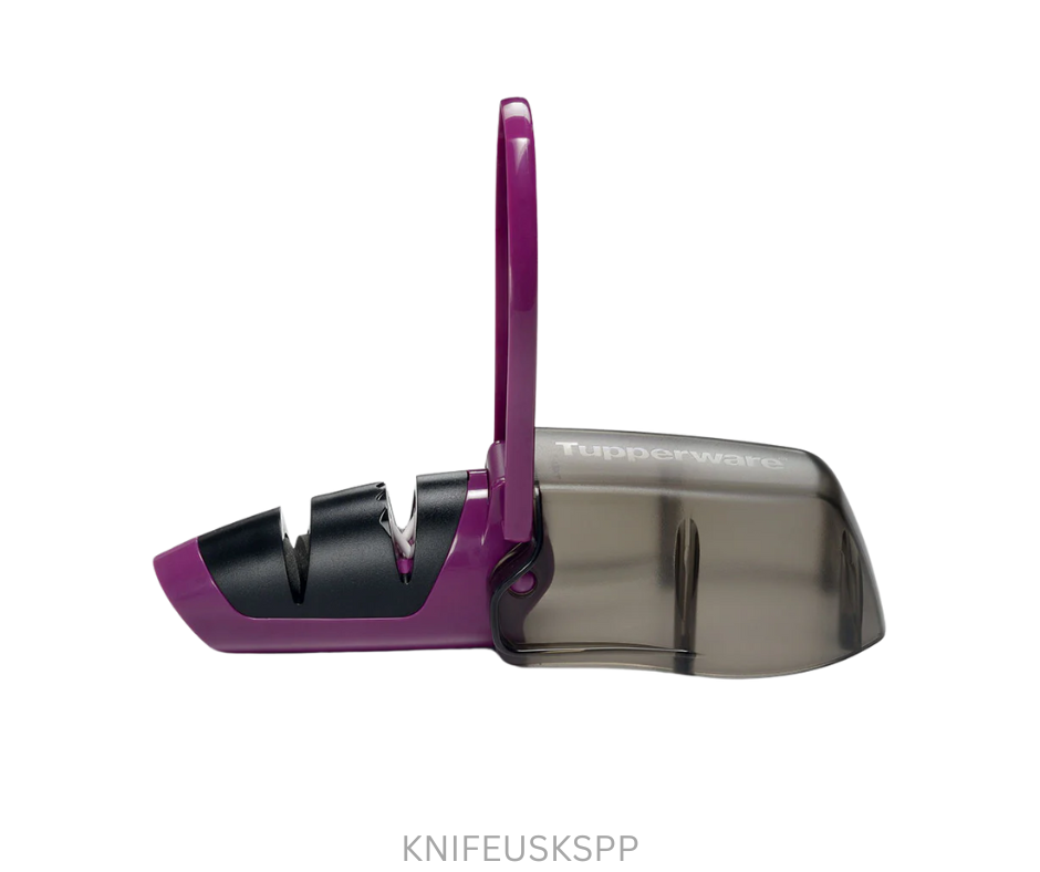 Tupperware Knife U Series - Sharpener Purple