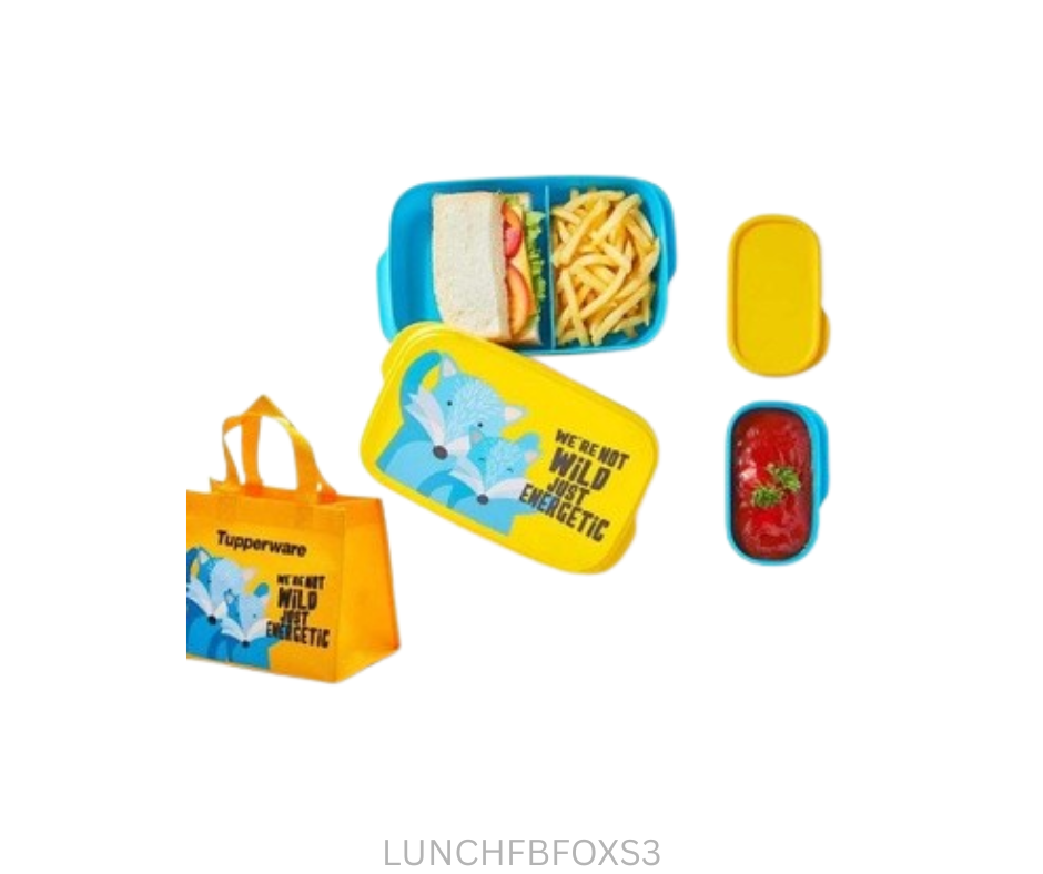 Tupperware Food Buddy Lunch Set - Fox