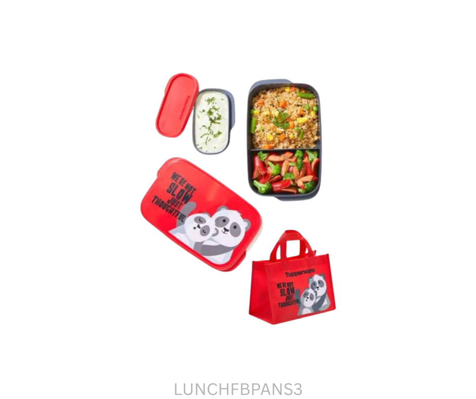 Tupperware Food Buddy Lunch Set - Panda