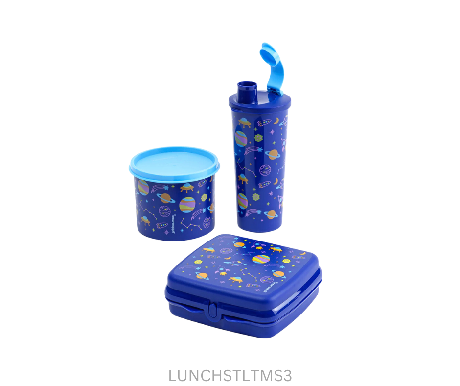 Tupperware Lunch Set Launch Time - Set of 3