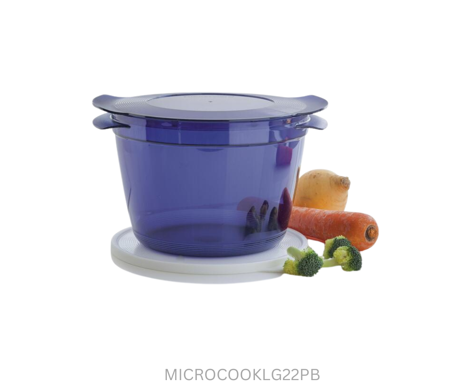 Tupperware Micro Cooker Large - 2.25 Litre - Peacock Blue