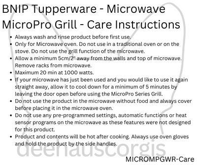 Tupperware Micro Pro Grill with Ring