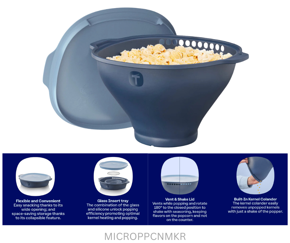 Tupperware Microwave Popcorn Maker