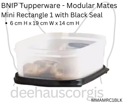 MM Mini Rectangle Base 1 - with Black Seal