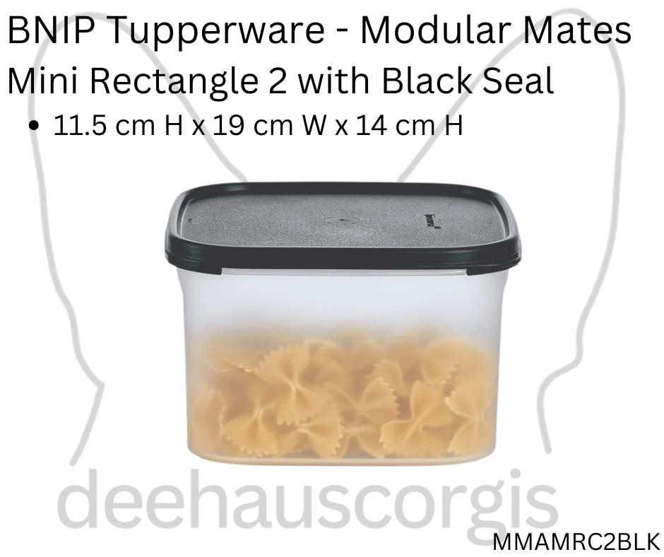 MM Mini Rectangle Base 2 - with Black Seal