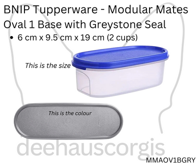MM Oval Base 1 - with Grey Seal