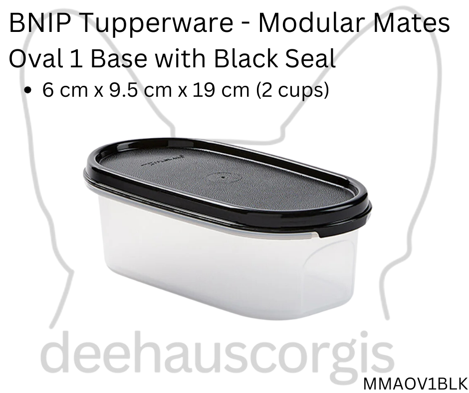 MM Oval Base 1 - with Black Seal