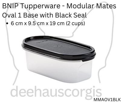 MM Oval Base 1 - with Black Seal