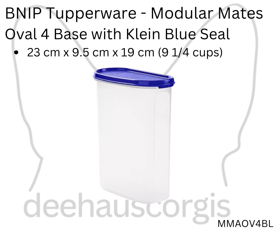 MM Oval Base 4 - with Klein Blue Seal