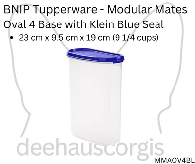 MM Oval Base 4 - with Klein Blue Seal