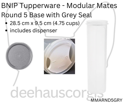 MM Round Base 5 - with Grey Seal