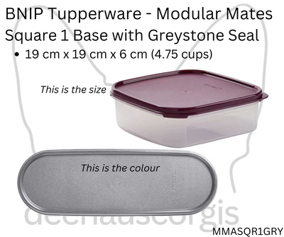 MM Square Base 1 - with Grey Seal