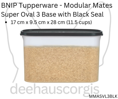 MM Super Oval Base 3 - with Black Seal