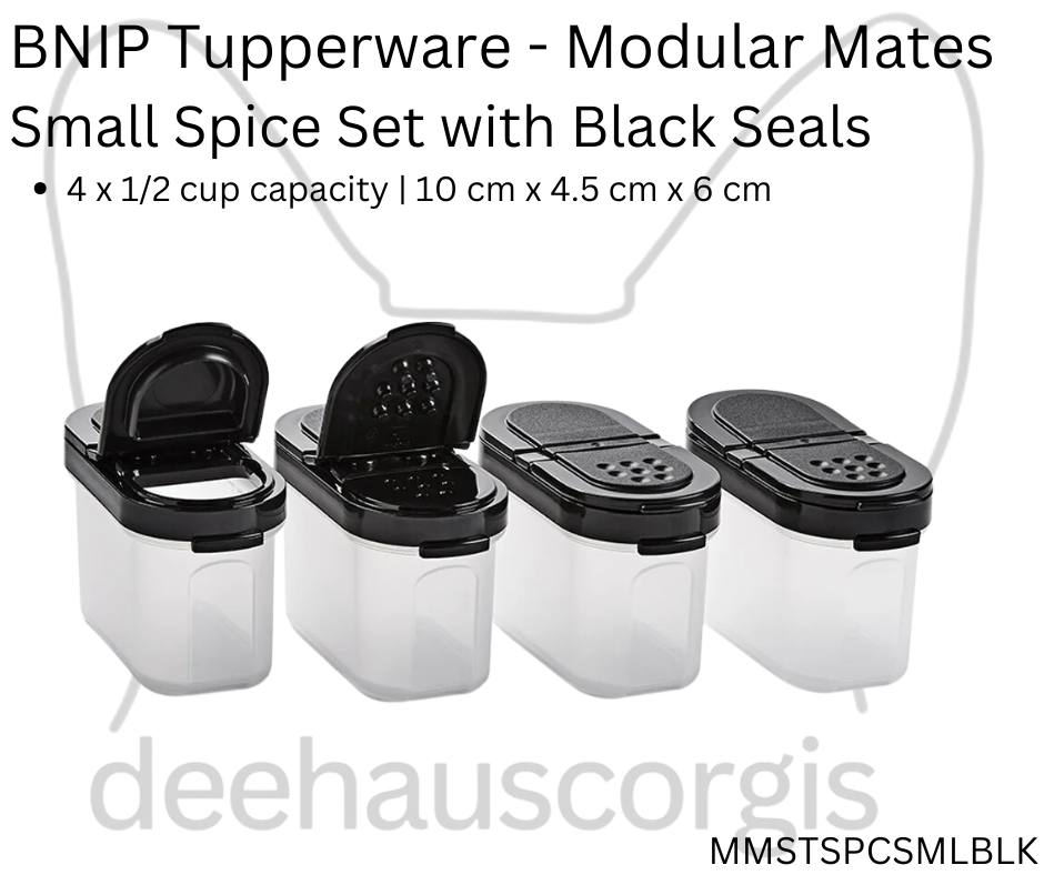 MM Set - Spice Small - Black Seals