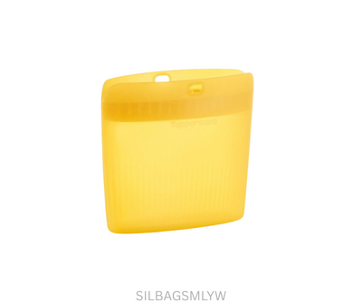 Tupperware Silicone Bag - Small - Yellow