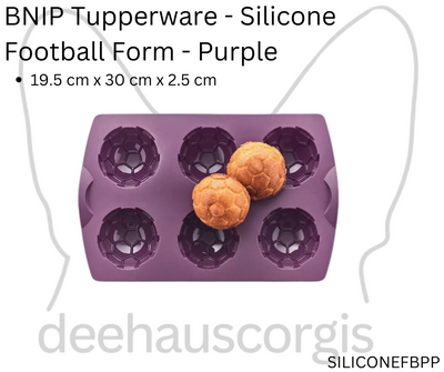 Silicone - Football - Purple
