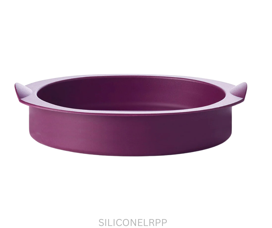 Tupperware Silicone - Large Round - Purple