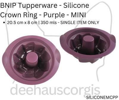 Silicone - Mini Crown - Purple