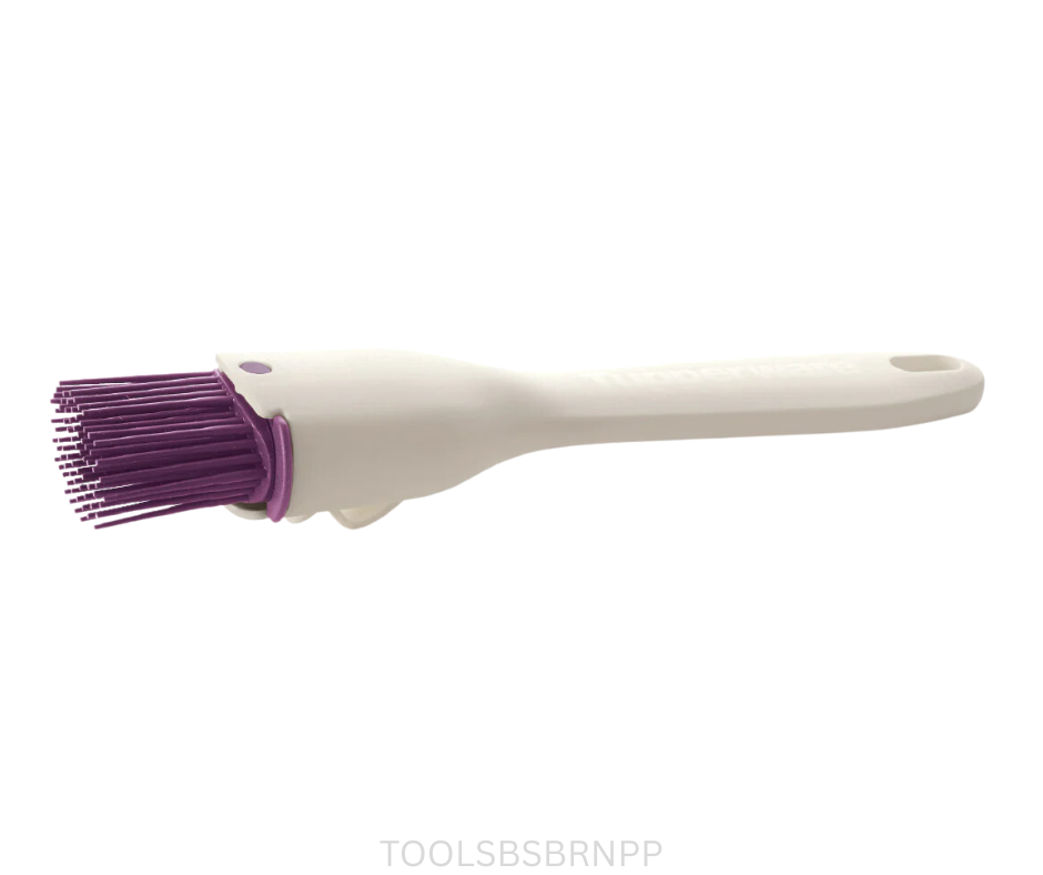 Tupperware Basting Brush - White and Purple