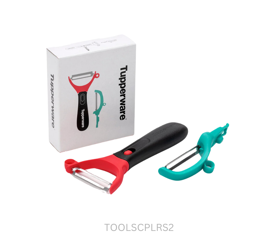 Tupperware Click Series Peeler Set - Set of 2