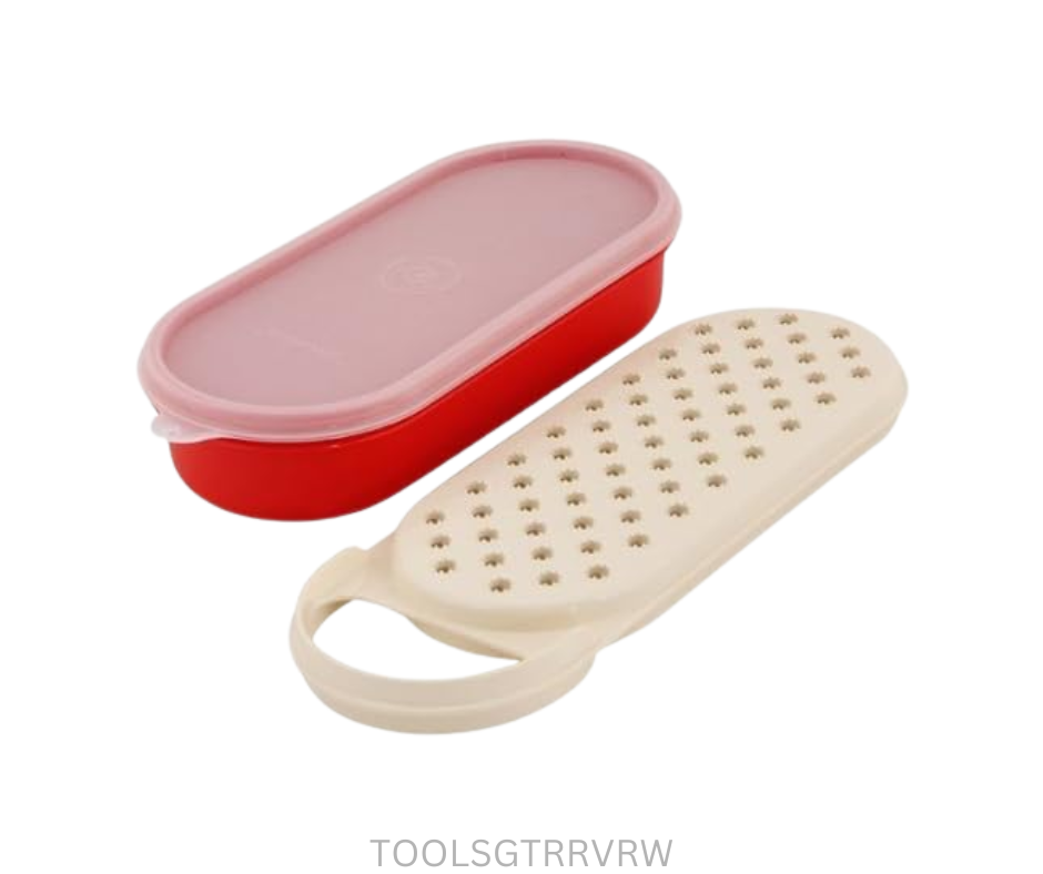 Tupperware Grater Reversible - Red and White