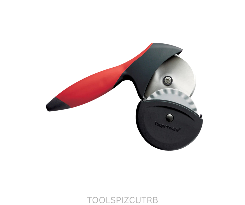 Tupperware Pizza Cutter - Red and Black