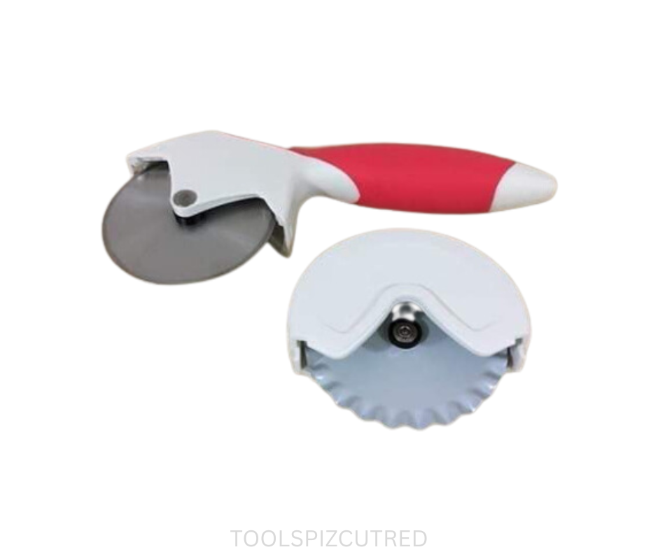 Tupperware Pizza Cutter - Red and White