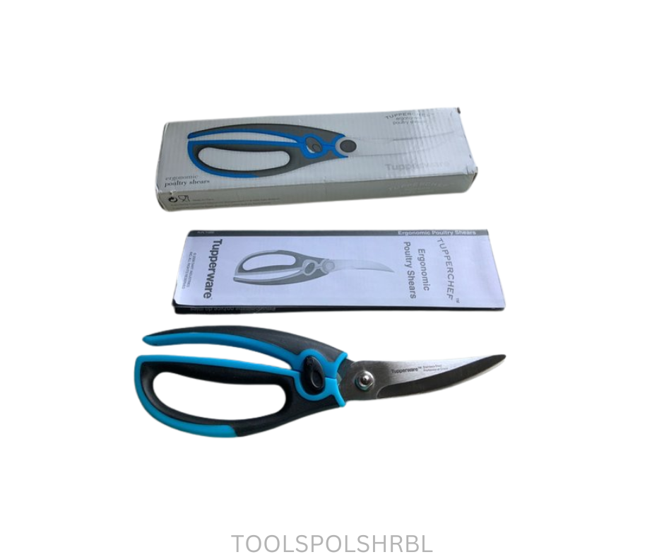 Tupperware Poultry Shears Blue