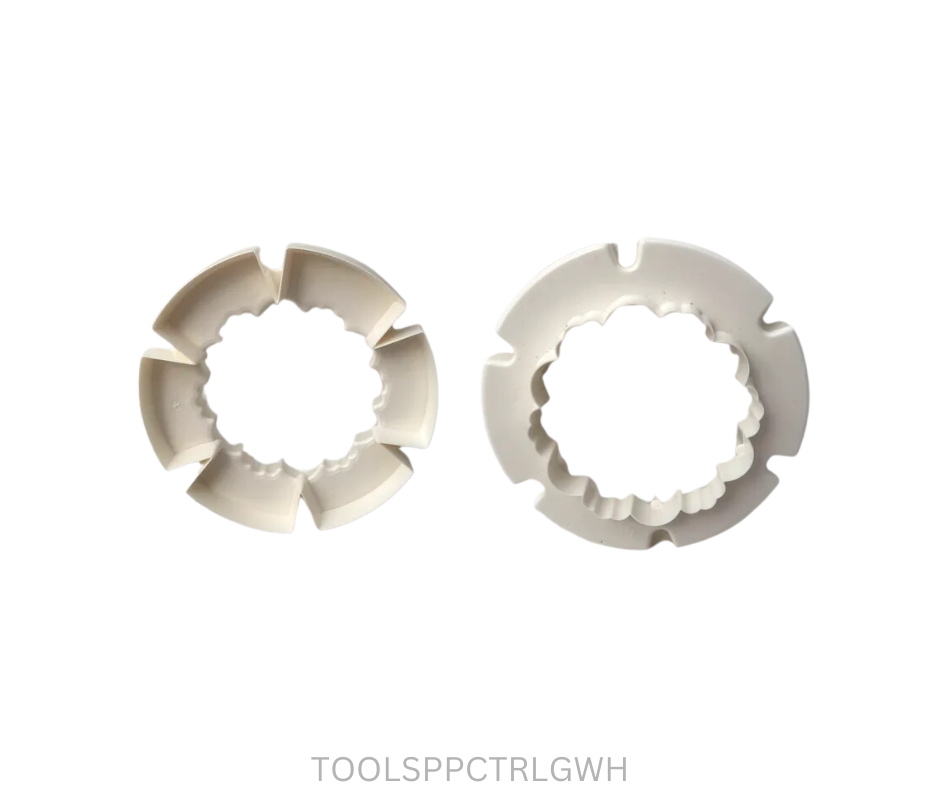 Tupperware Pie Pastry Cutter Large - White