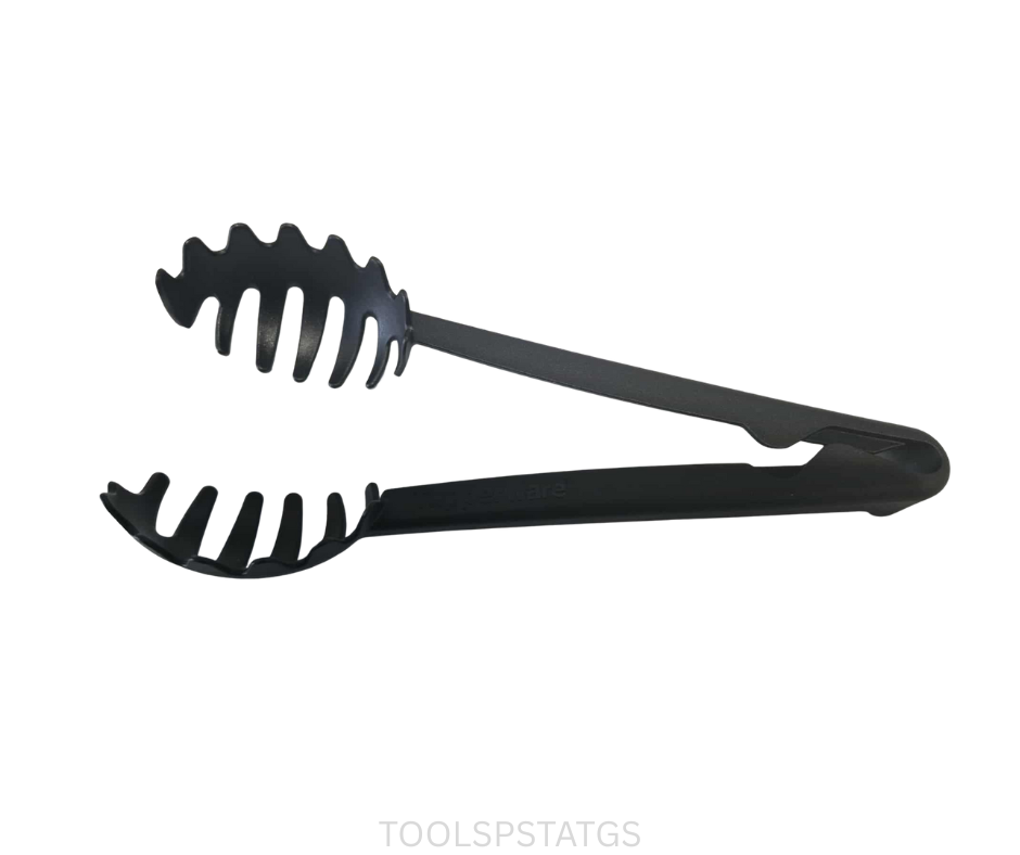 Tupperware Pasta Tongs - Black