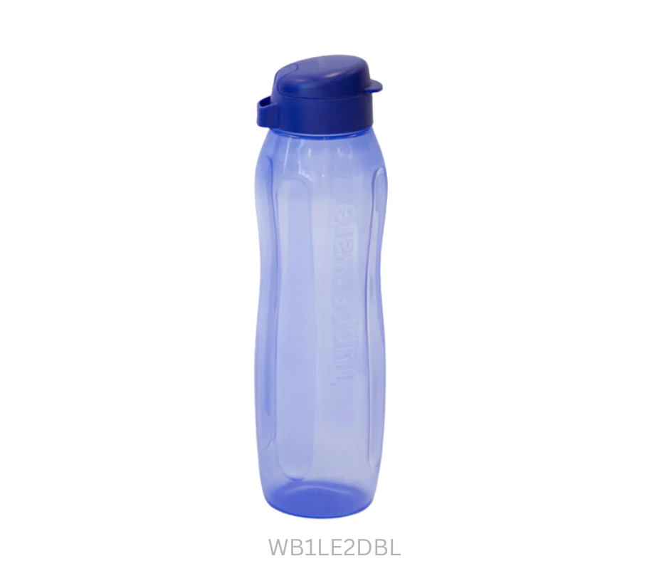 Tupperware Water Bottle - 1 Litre - Eco II - Dark Blue