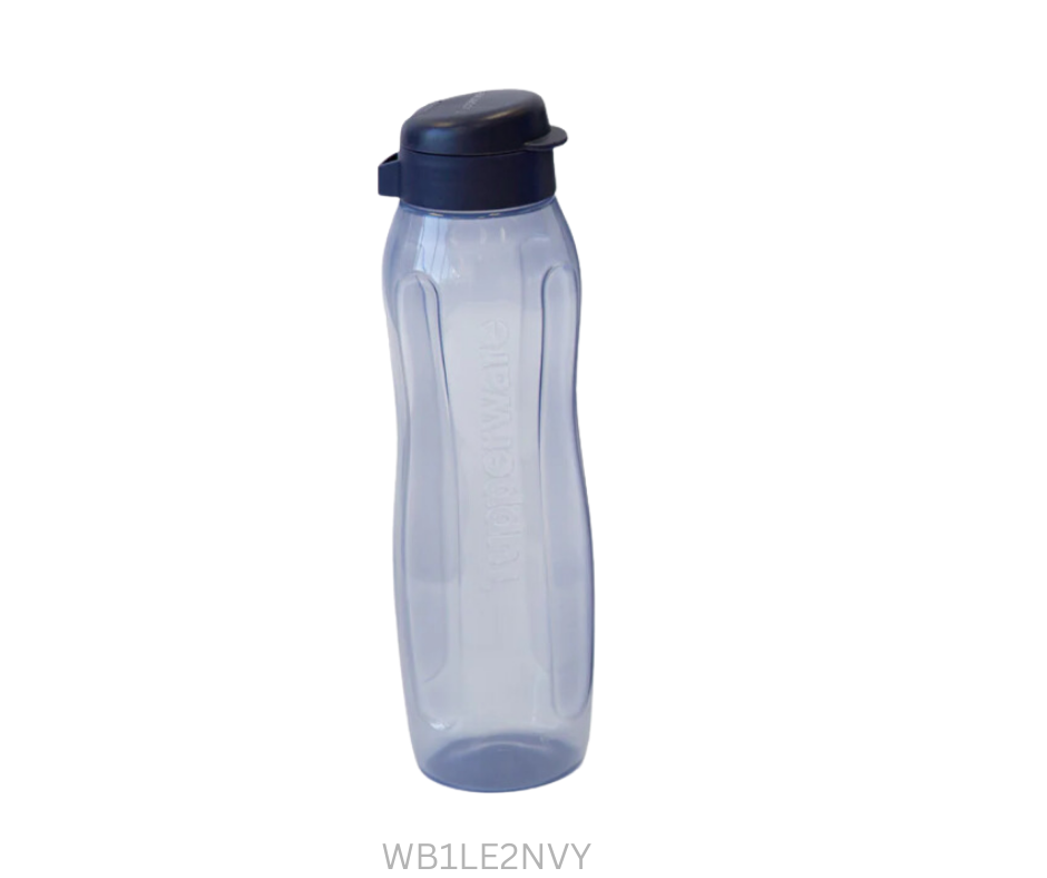 Tupperware Water Bottle - 1 Litre - Eco II - Navy
