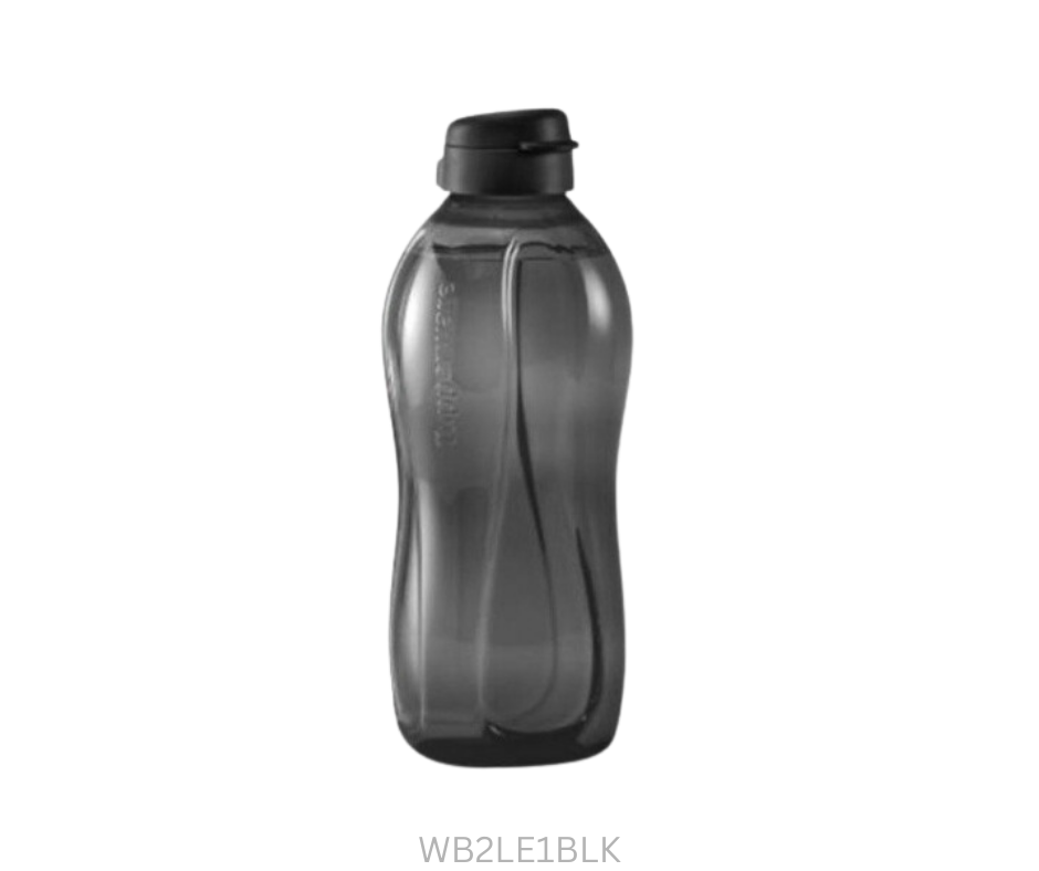 Tupperware Water Bottle - 2 Litre - Eco I - Black